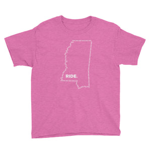 Youth Short Sleeve Mississippi Ride Tee