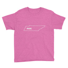 Youth Short Sleeve Tennessee Ride Tee