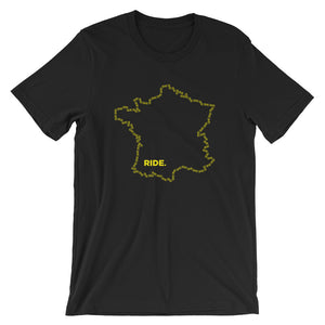 France Ride Tee | Tour de France in Black