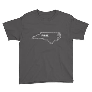 Youth Short Sleeve North Carolina Ride Tee